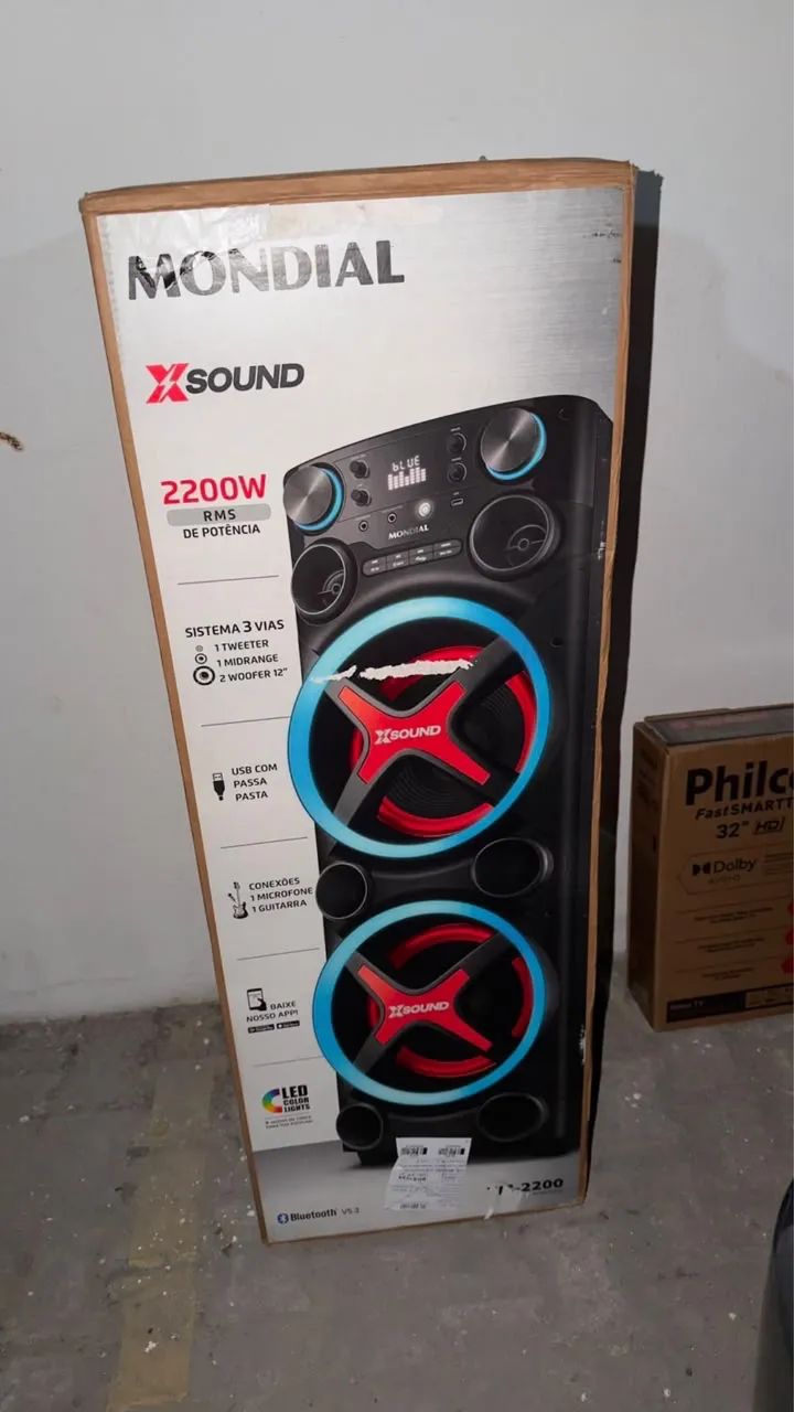 Torre de som mondial Bluetooth 