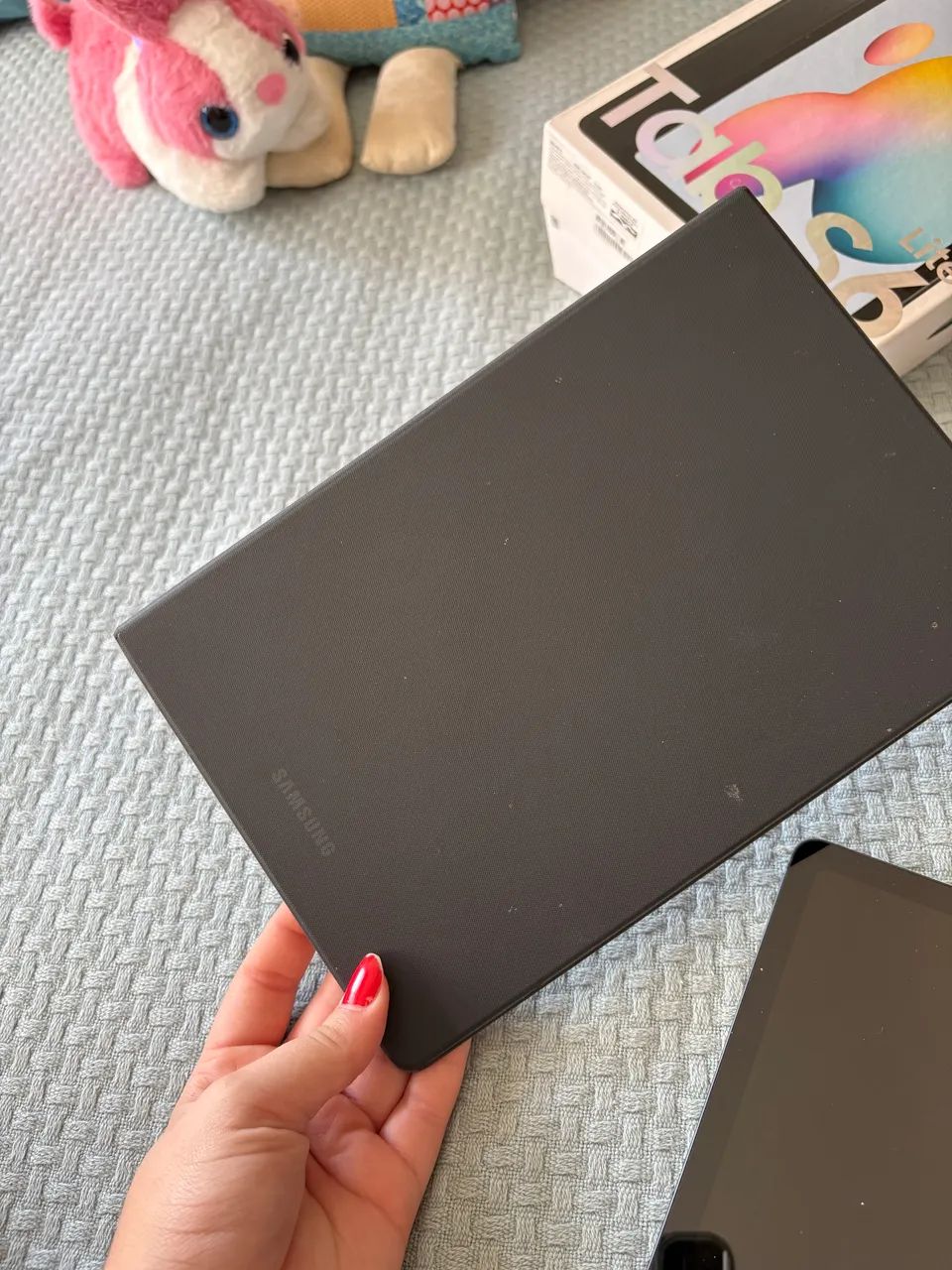 Tablet Tab S6 Lite com capinha - Foto 2