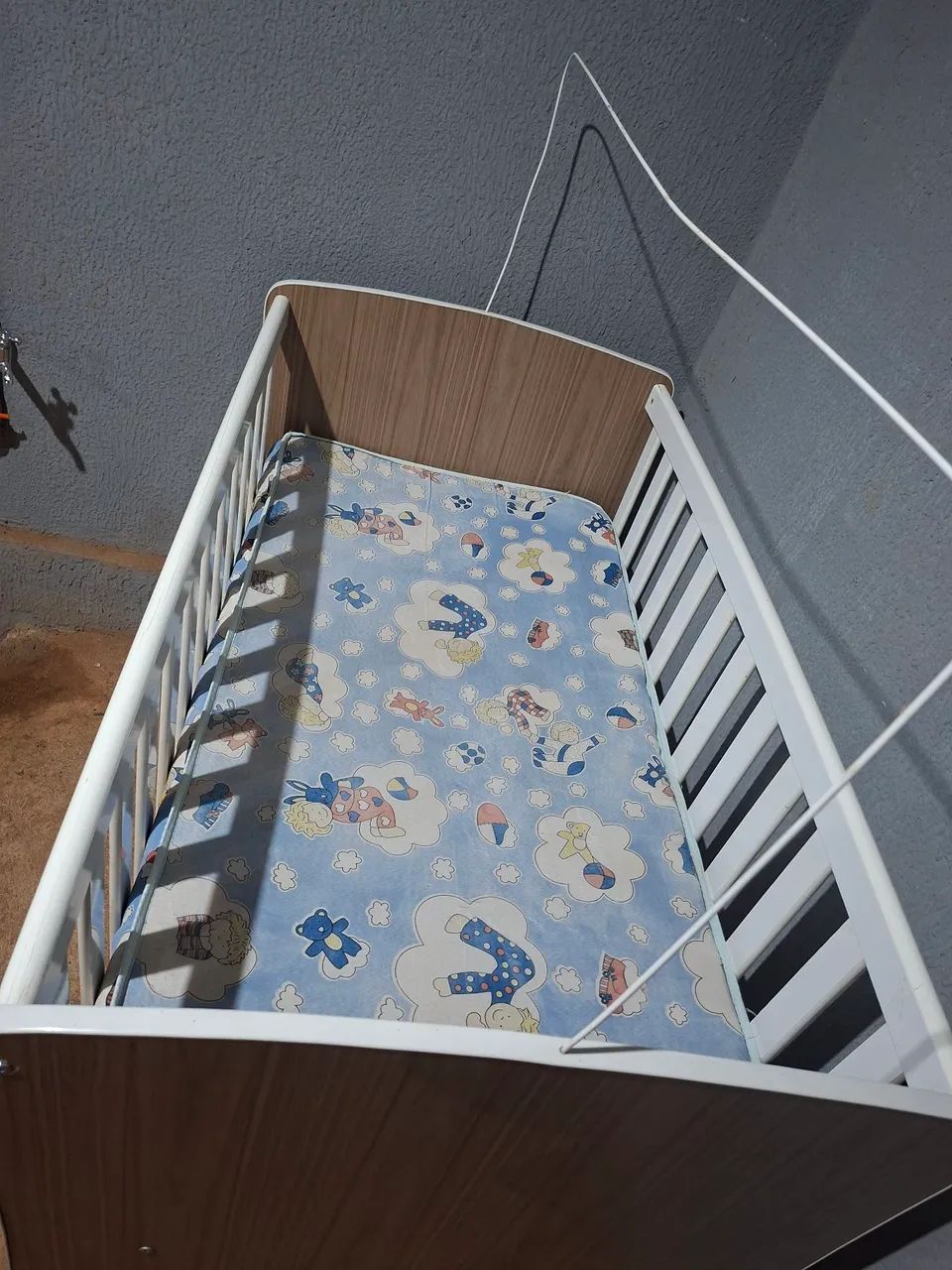 Berço com colchão 280 reais  - Foto 5