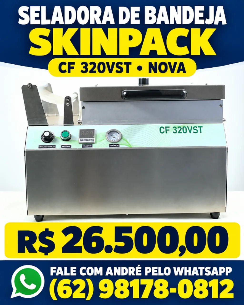 SELADORA DE BANDEJA  CF 320