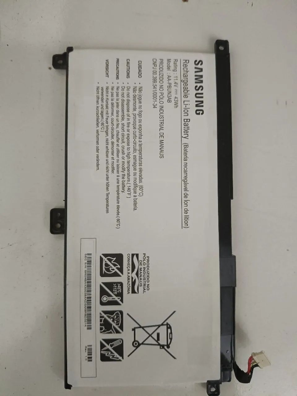 Bateria notebook Samsung AA-PBUN3A 11.4 originalB