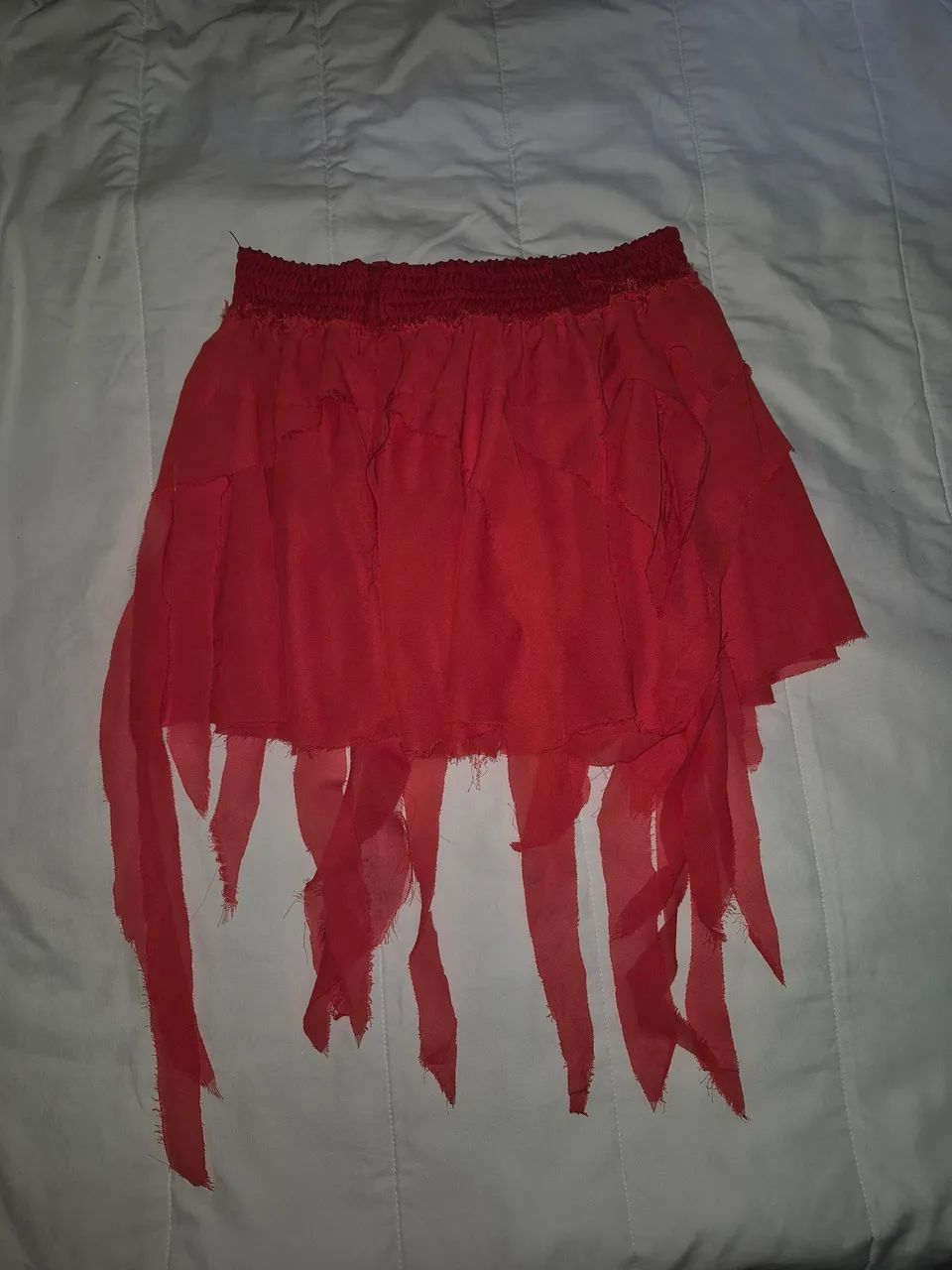 Saia festiva vermelha M - Foto 3