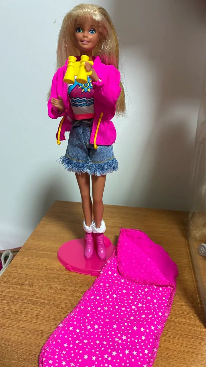 Barbie eco camping Estrela com acessórios  - Foto 2