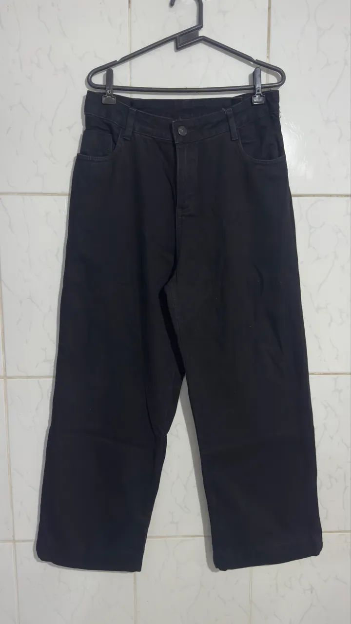 Calças wide leg e cargo 42/44 - Foto 4