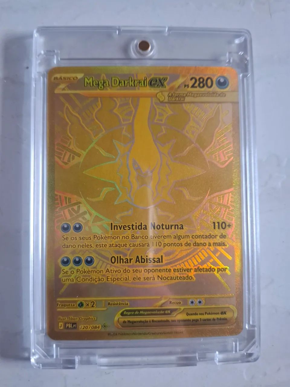 Carta Pokemon Mega darkrai ex (120/084)