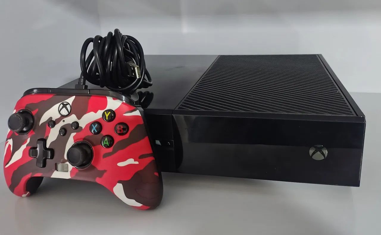 Xbox One Fat com jogos  - Foto 3