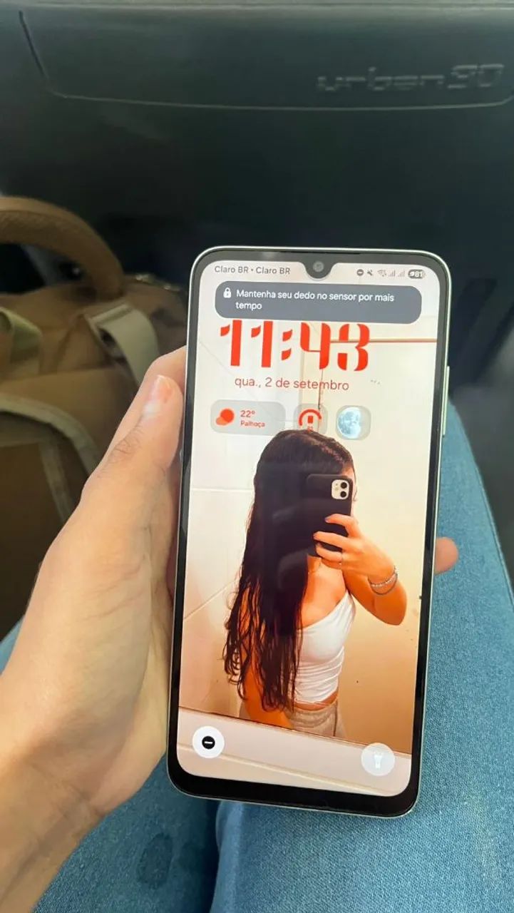Samsung A05s seminovo,128gb,branco,ótimo estado - Foto 3