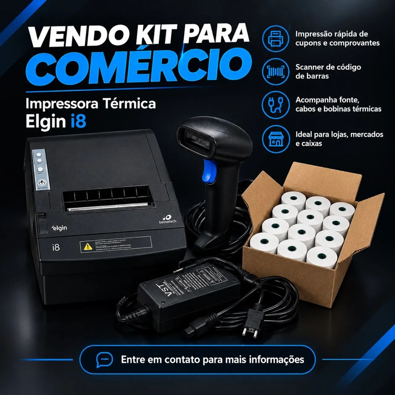 Vende-se Impressora Elgin I8 