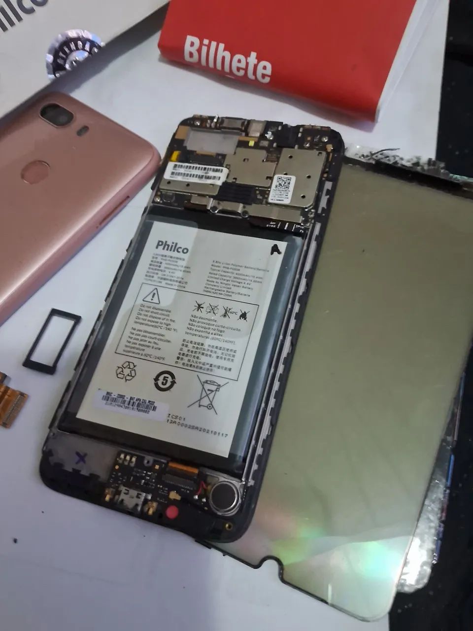 Caixa nota e carcaça peças philco hitmax - Foto 5