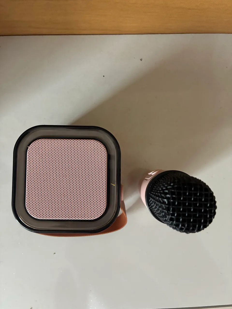 Caixa De Som Karaoke Infantil  Bluetooth Com Microfone Sem Fio - Produto Novo - Foto 5