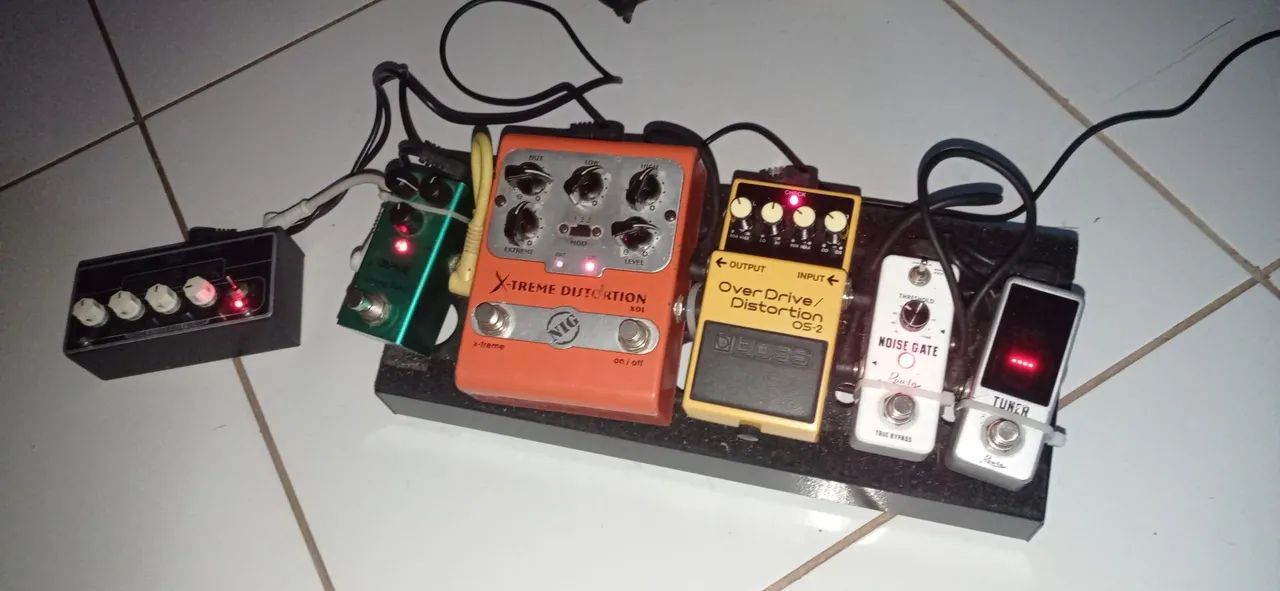 Pedalboard completo multi efeitos