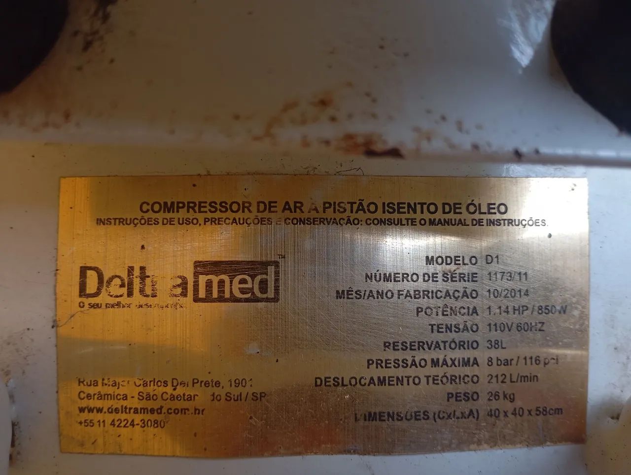 Compressor de ar odontológico  - Foto 2