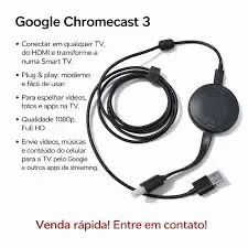 Chromecast geração 3 - Foto 3