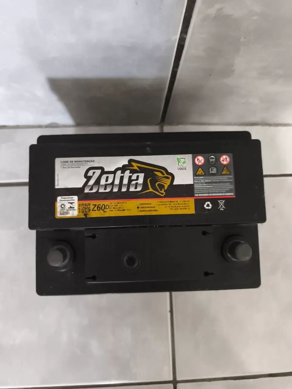 Bateria zetta nova - Foto 2