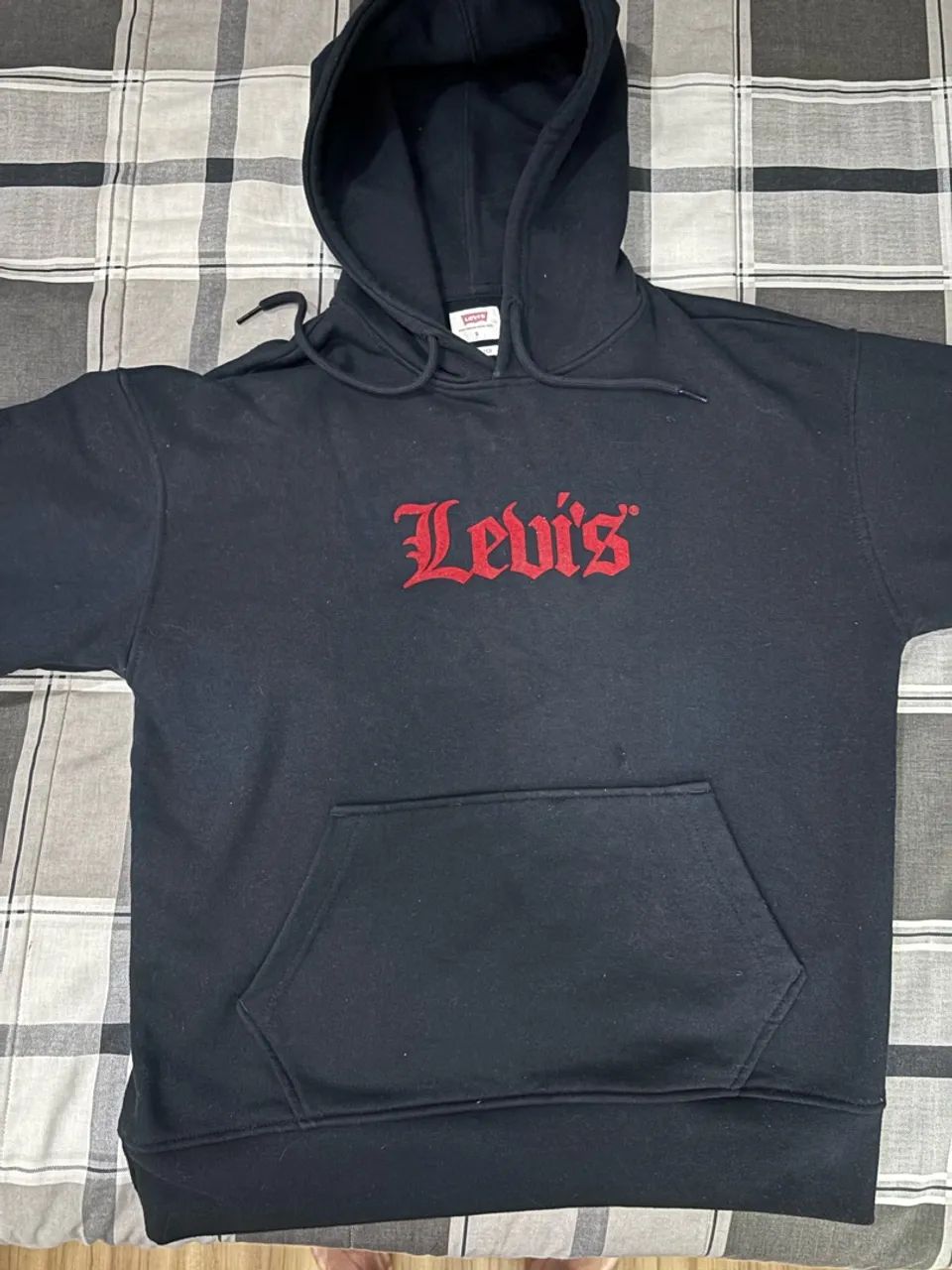 Moletom preto da Levis