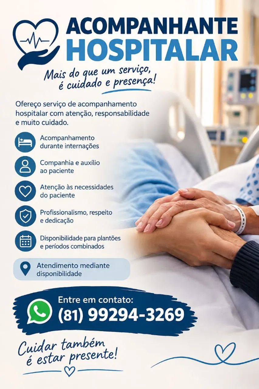 Acompanhante hospitalar 