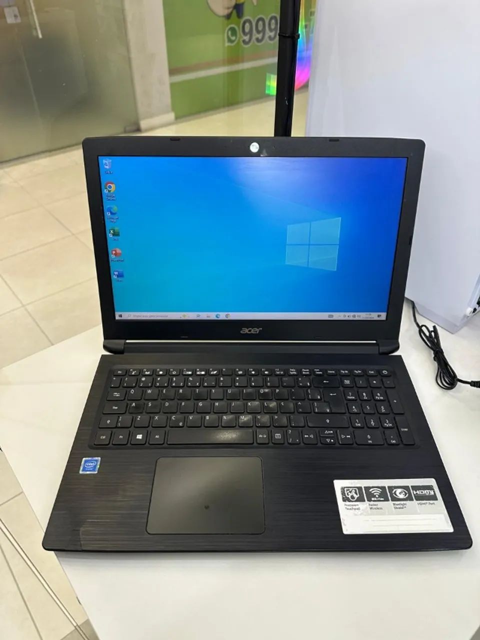 NOTEBOOK ACER + SSD COM GARANTIA ! EM ATE 10X - Foto 2