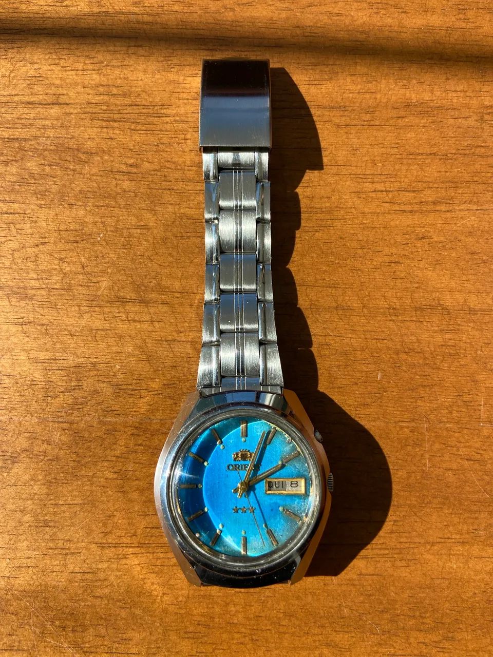 ORIENT TRÊS ESTRELAS AUTOMÁTICO VINTAGE - DÉCADA DE 70 - Foto 4