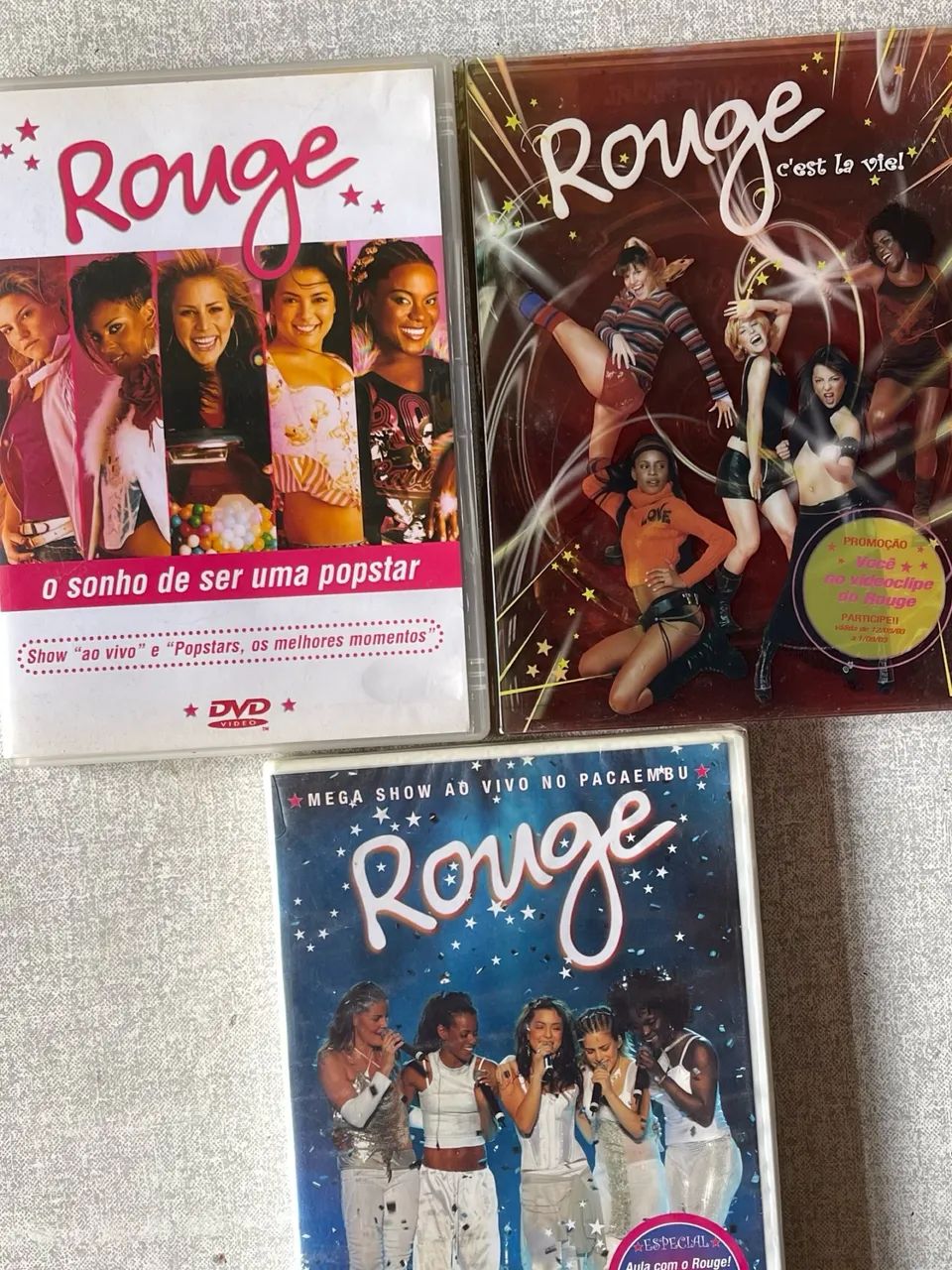 DVD Rouge - Kit coleção 