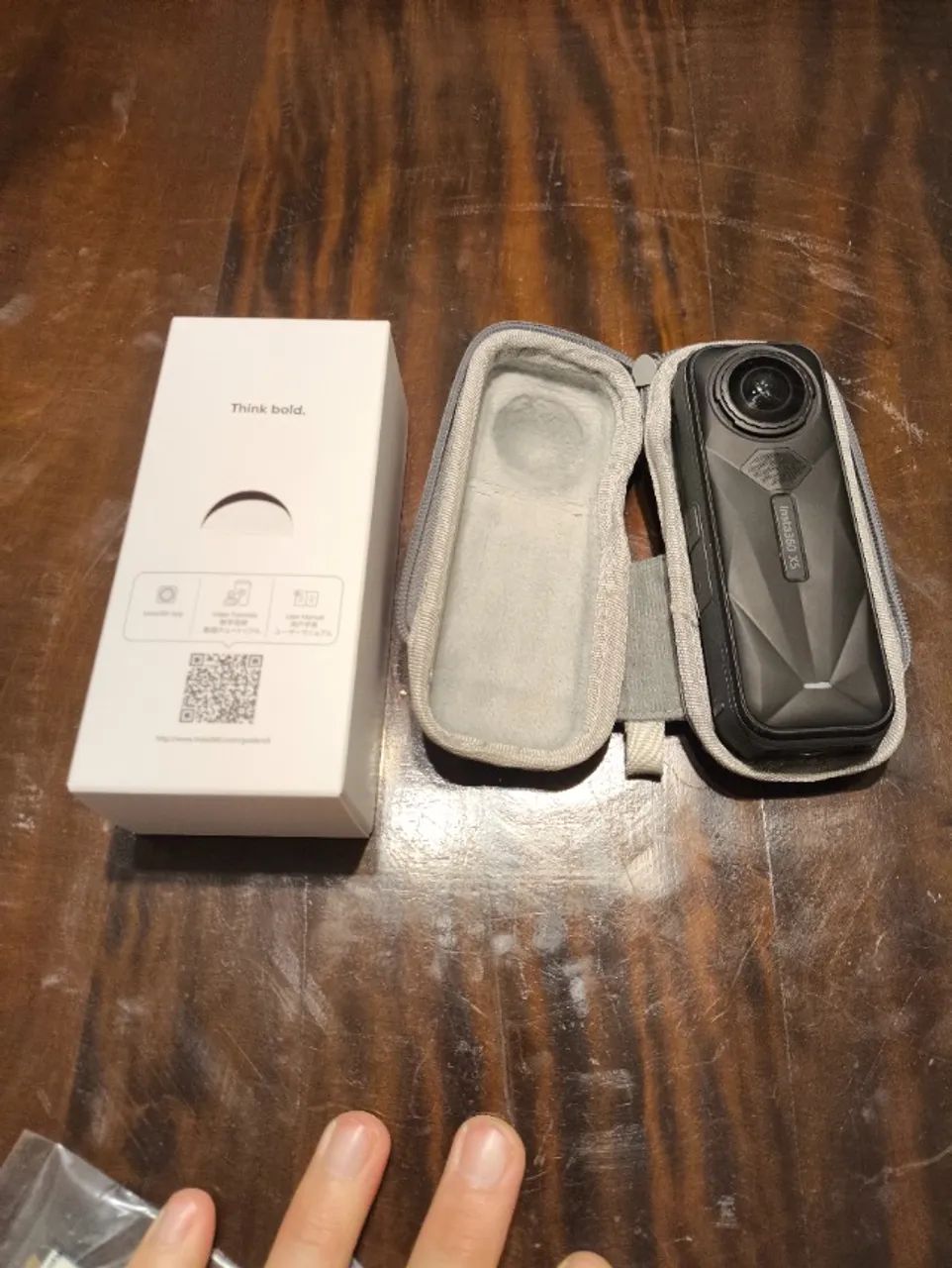 Insta 360 X5 Semi nova Camera de ação Action camera - Foto 5