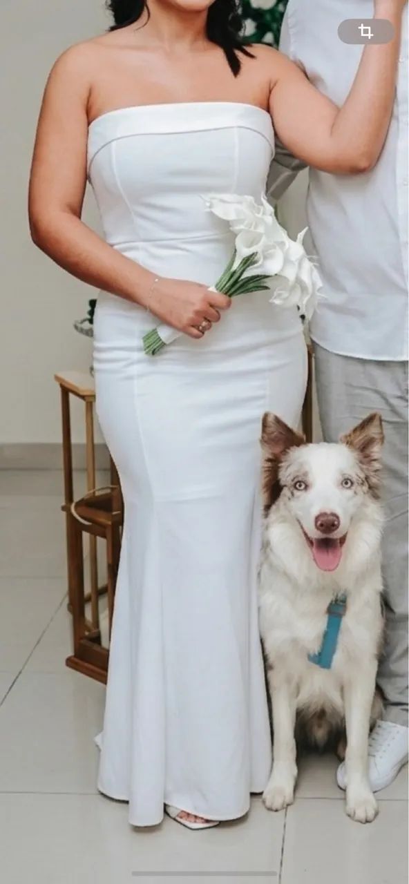 VESTIDO NOIVA CIVIL  - Foto 3