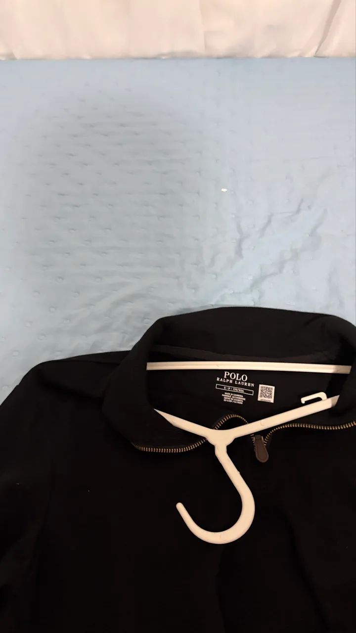 Suéter quarterzip Ralph Lauren Tamanho P - Foto 3