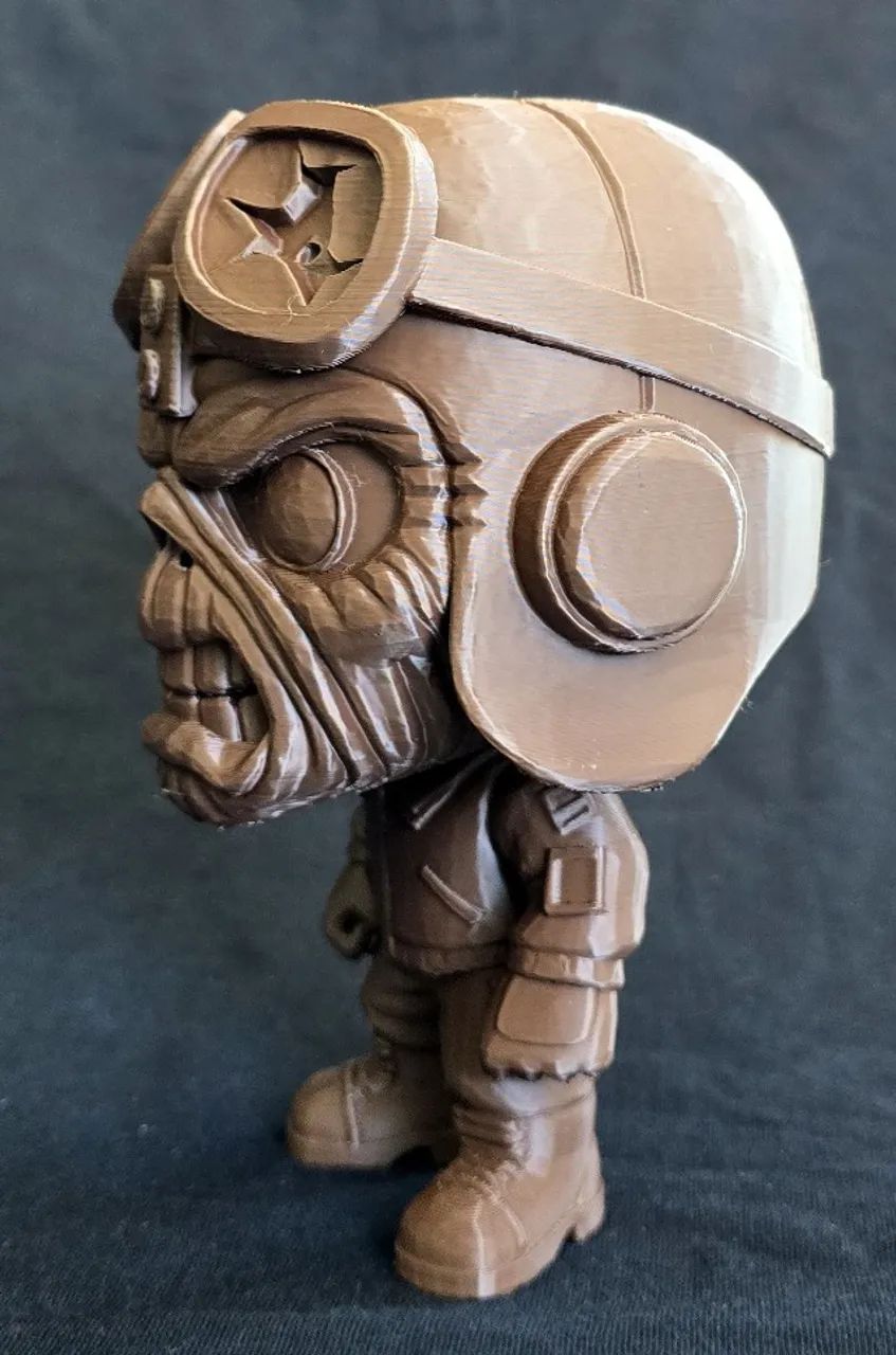 Eddie, Iron Maiden, impressão 3D - 16 cm - Estilo Funko - Foto 2