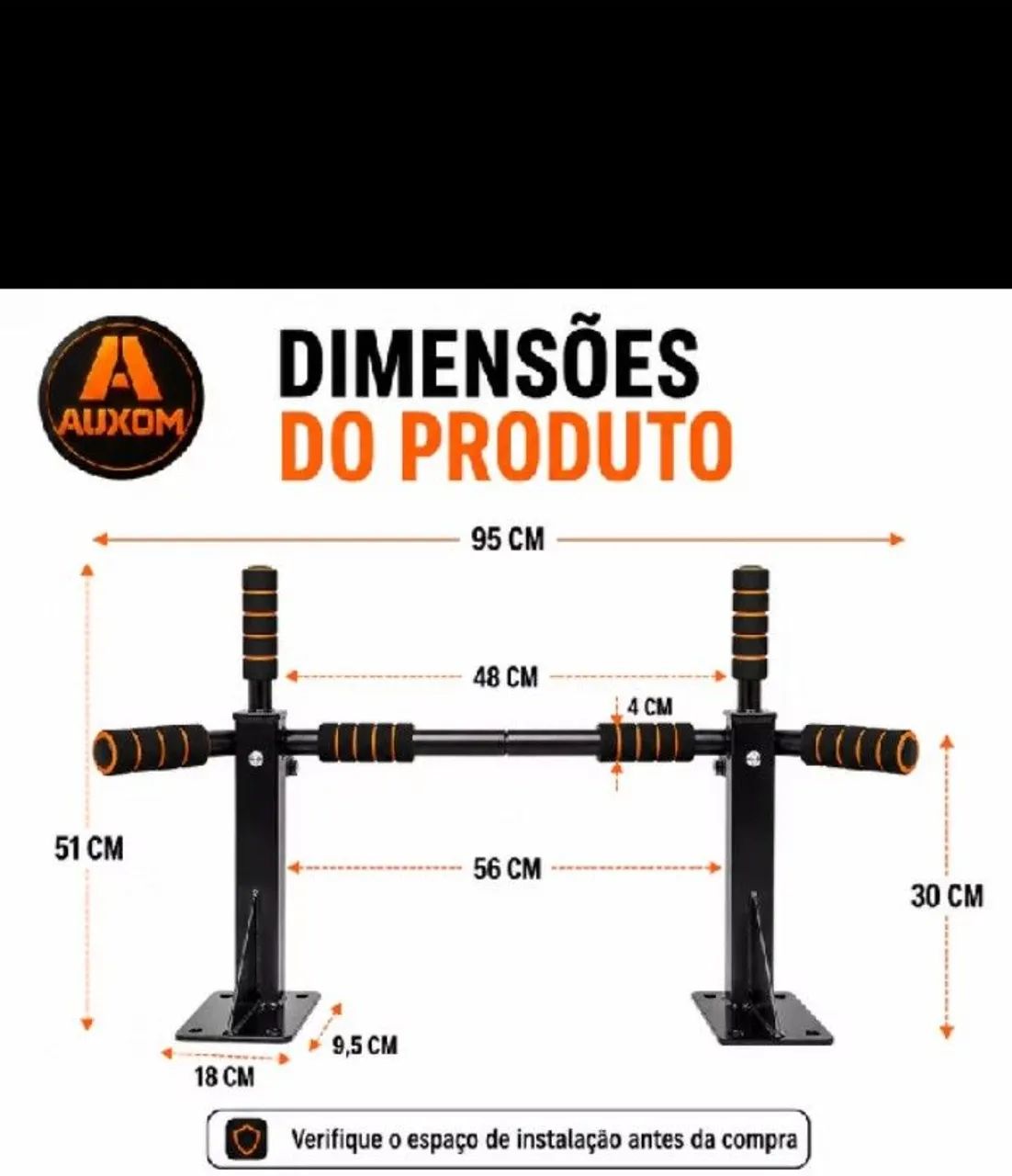 Barra de musculação 
