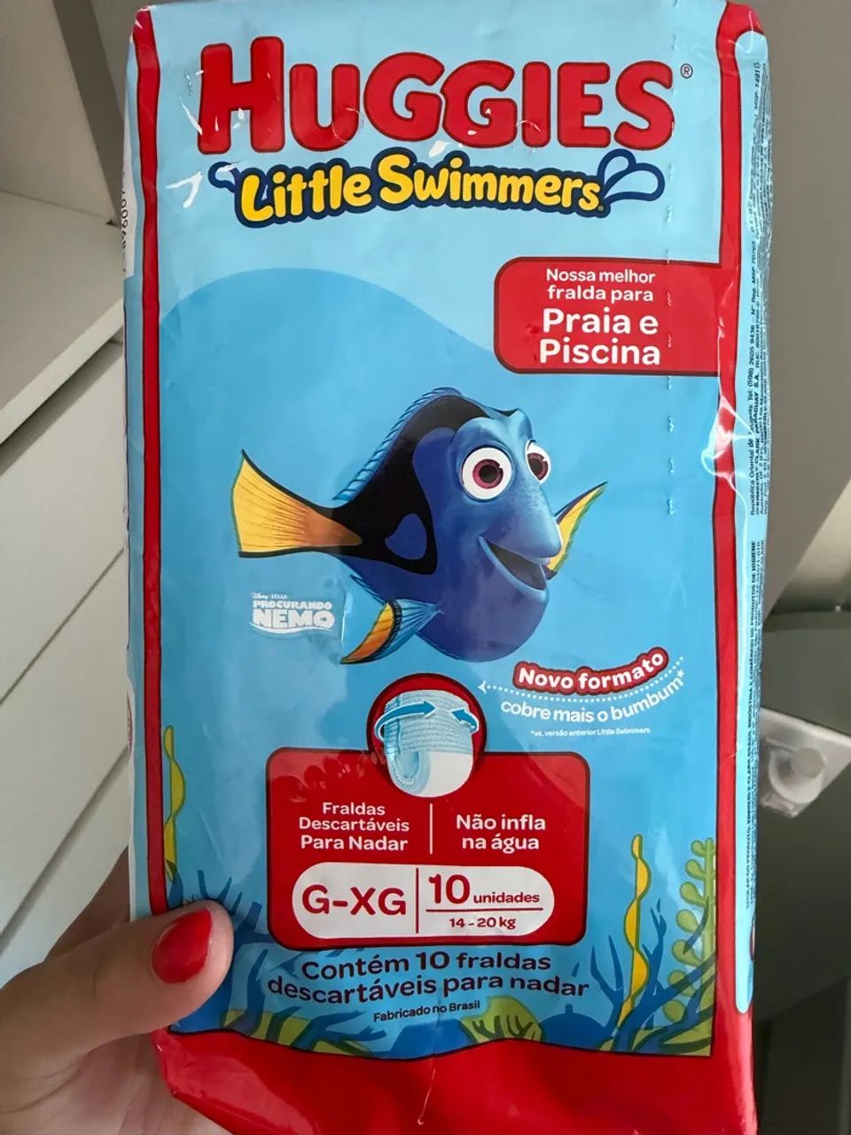 Fralda de piscina XG