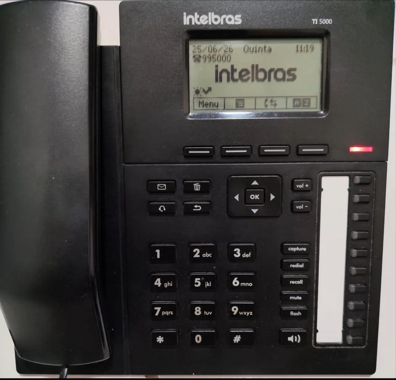 Telefone TI 5000 Intelbras para centrais impacta 