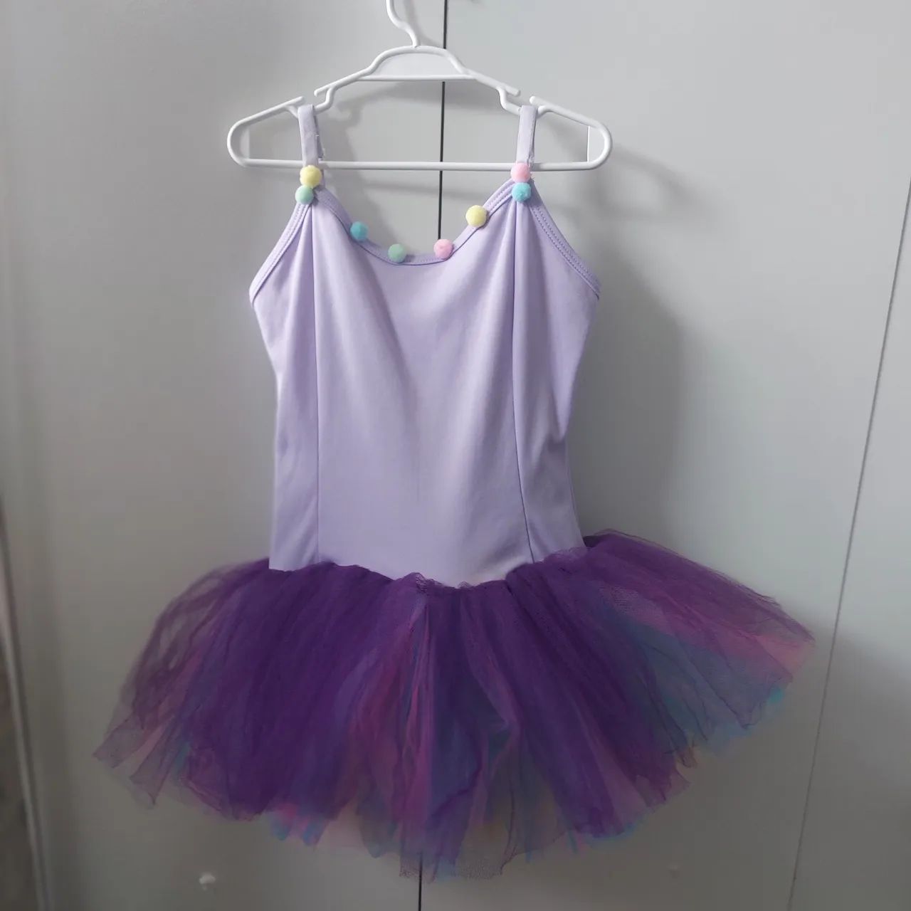 Saia tule multicolorida 6 anos - Foto 2