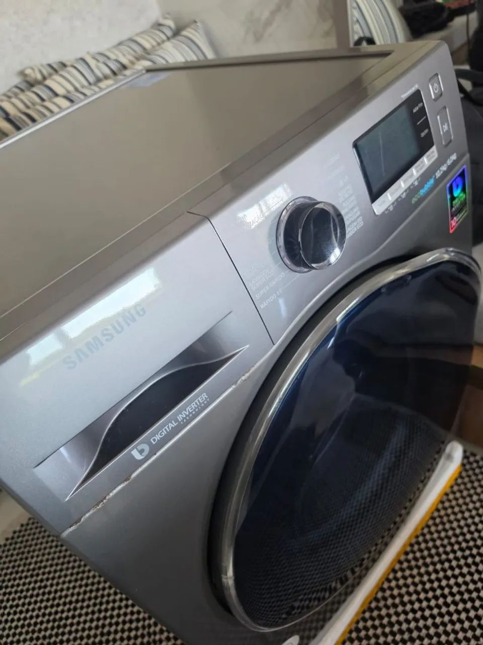 lava e seca Samsung 10,7 kgs funcionando perfeitamente  - Foto 4