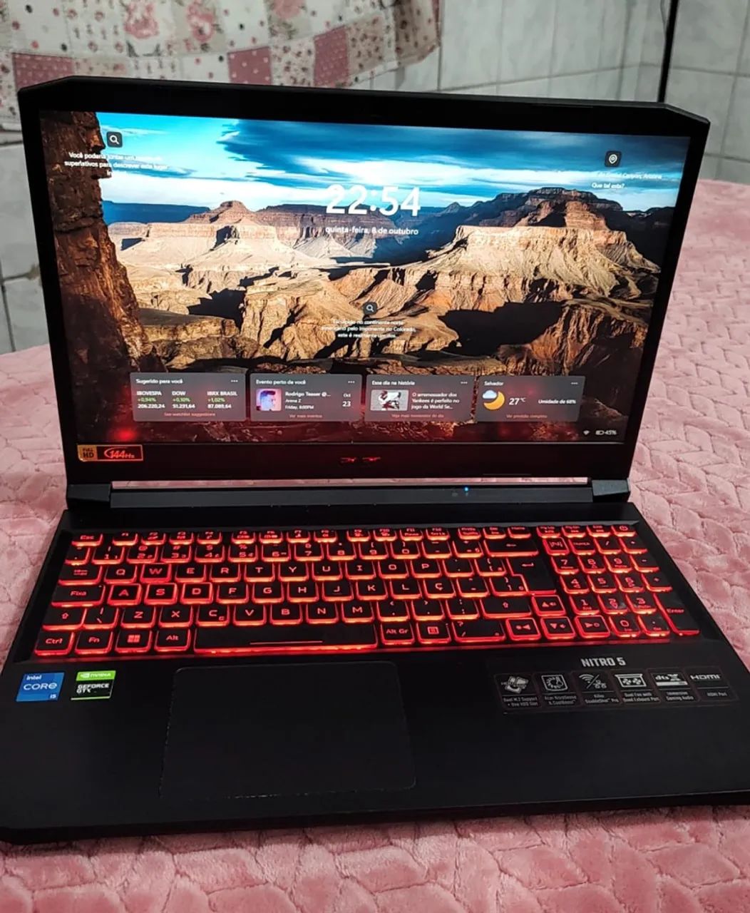 Notebook gamer nitro 5 - Foto 2