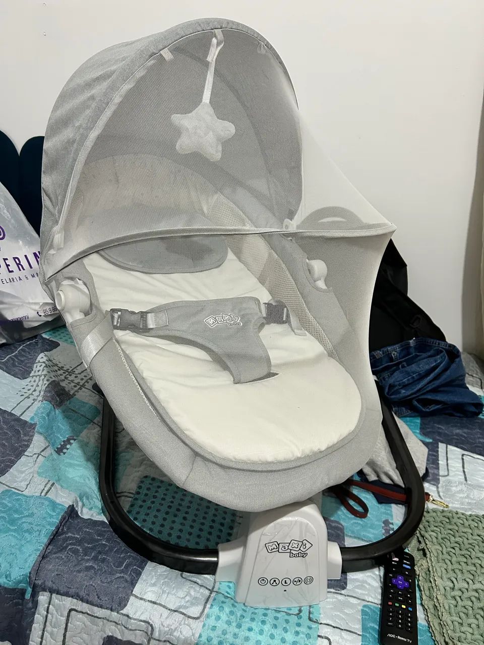 Cadeirinha para bebê elétrica  - Foto 3