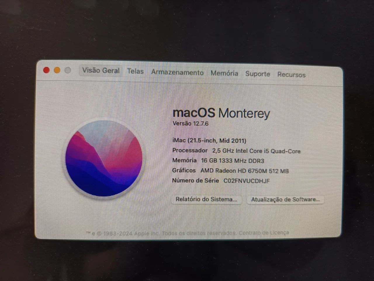 iMac 2011, i5, 16gb, ssd240gb. - Foto 2