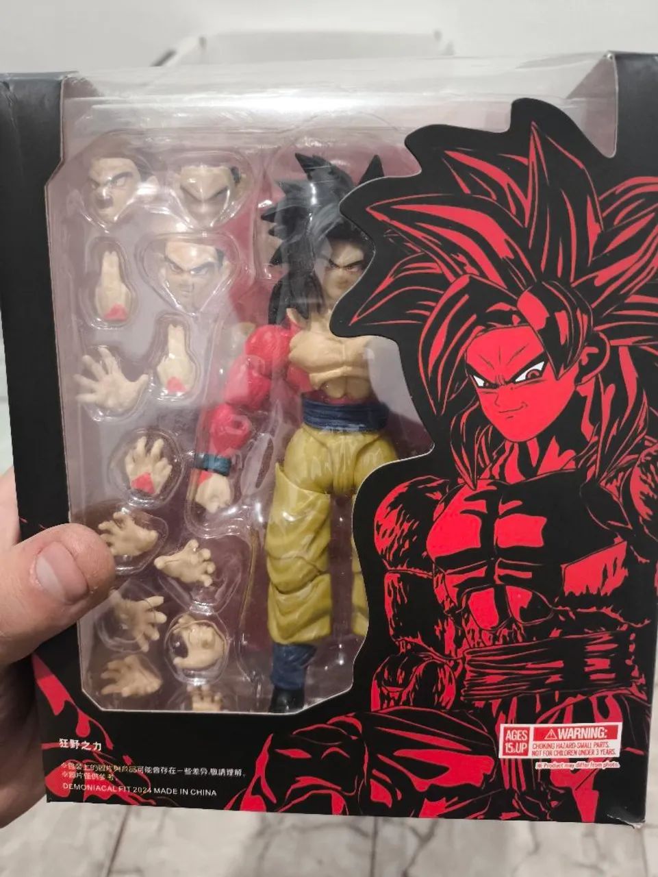 Goku ssj4 DF demonical fit boot