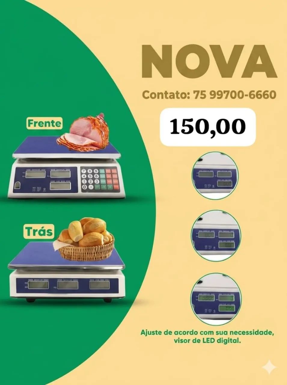 Balança digital profissional 