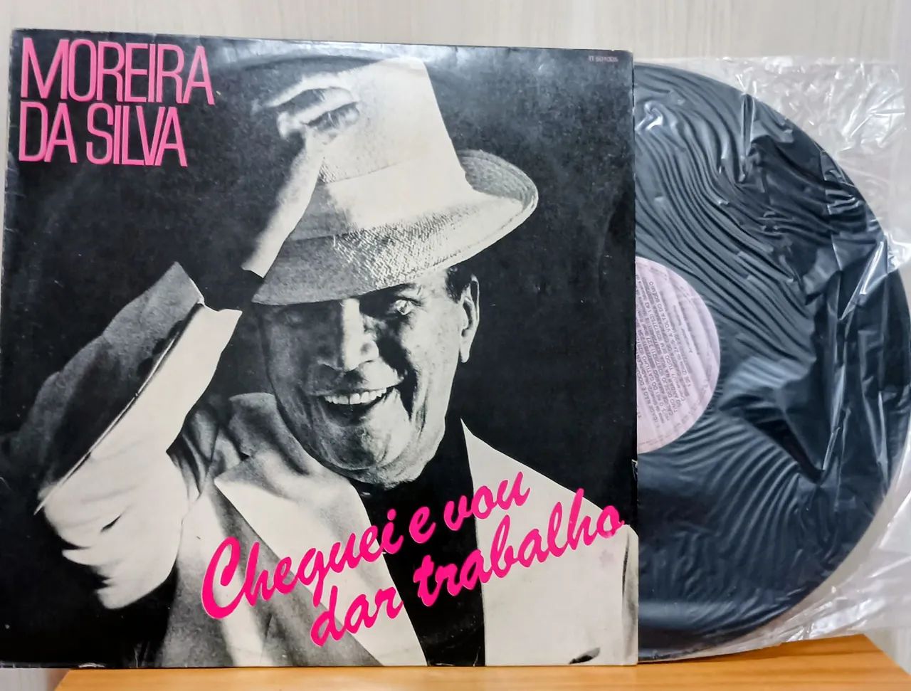 Moreira da Silva. Cheguei e vou dar trabalho. Disco de vinil. - Foto 3