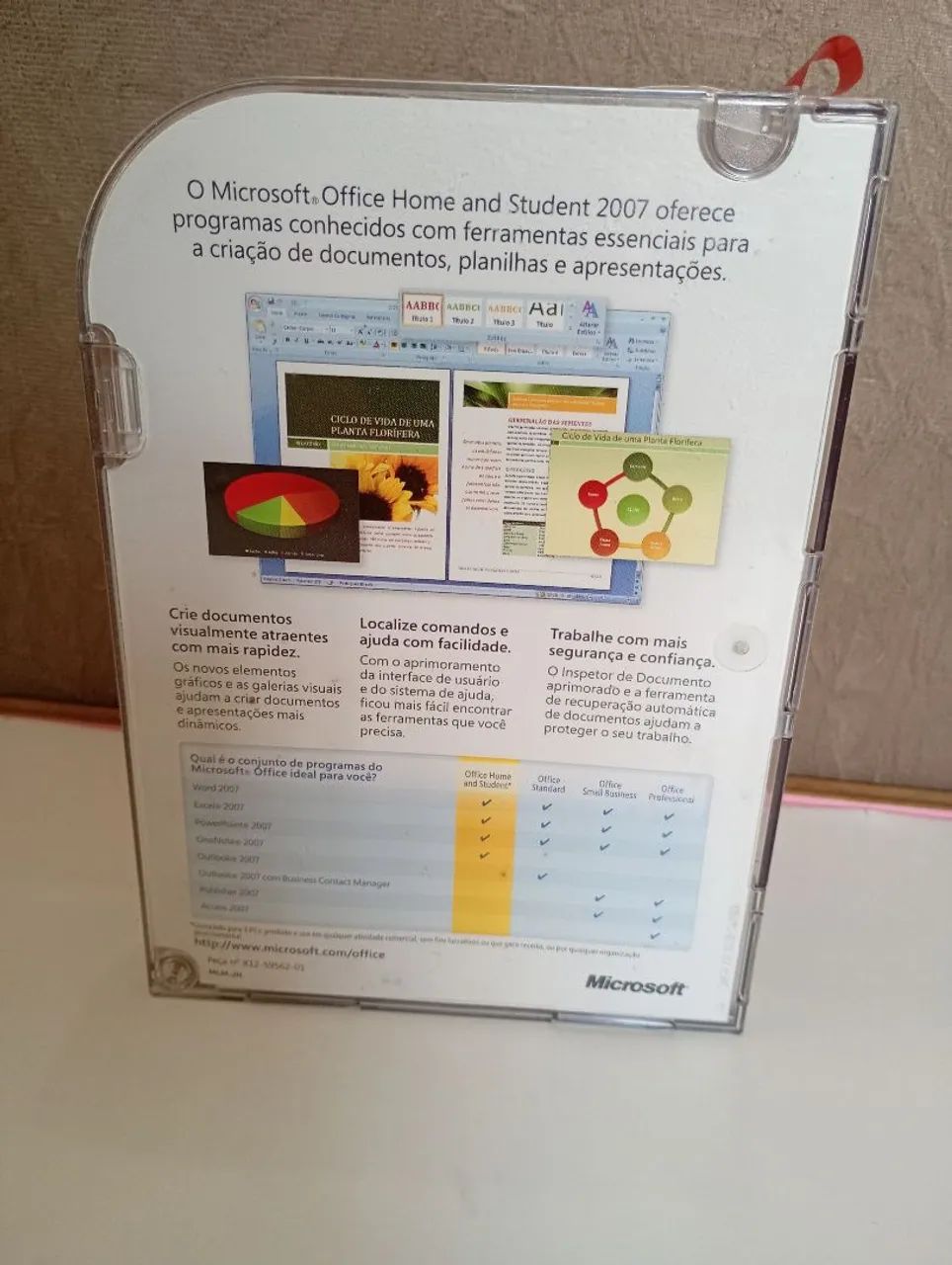 CD de Instalação Microsoft Office Home and Student 2007 - Foto 2