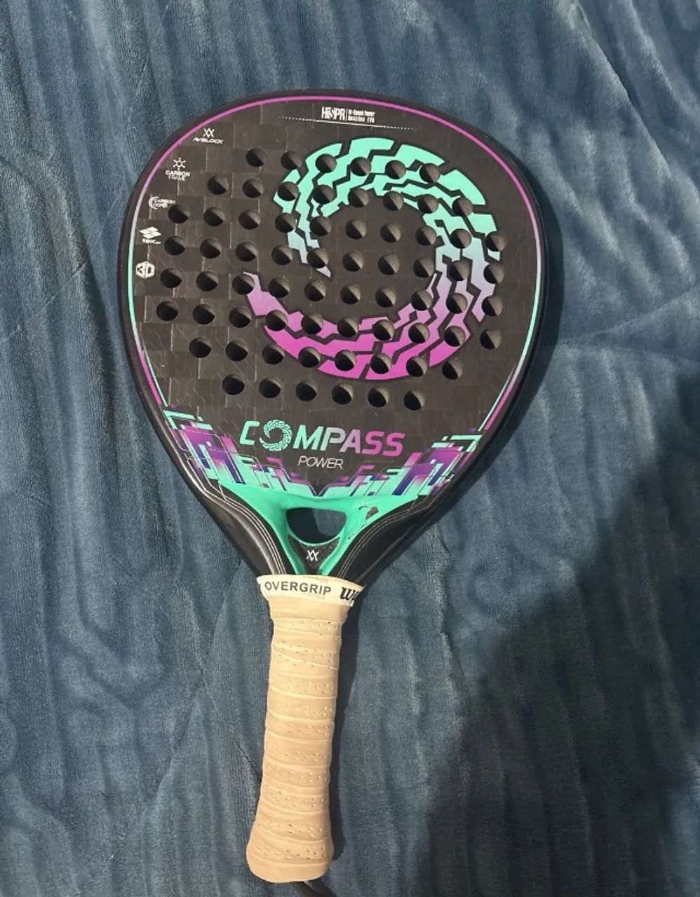 Raquete de Padel compass power 16k  - Foto 3