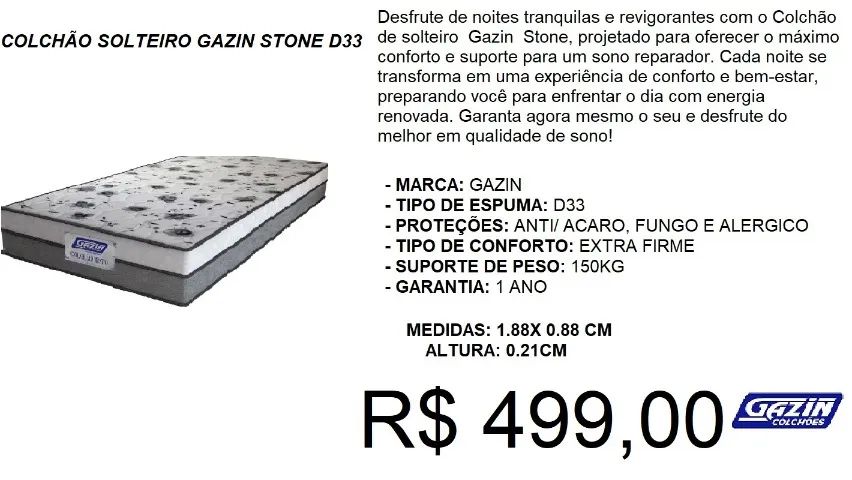 Colchão misto extra firme altissima qualidade