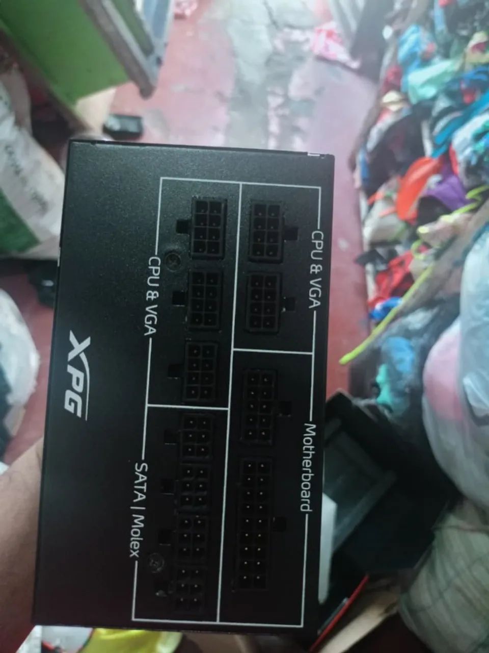 fonte xpg core reactor 750w 80 plus gold full modular com defeito - Foto 3