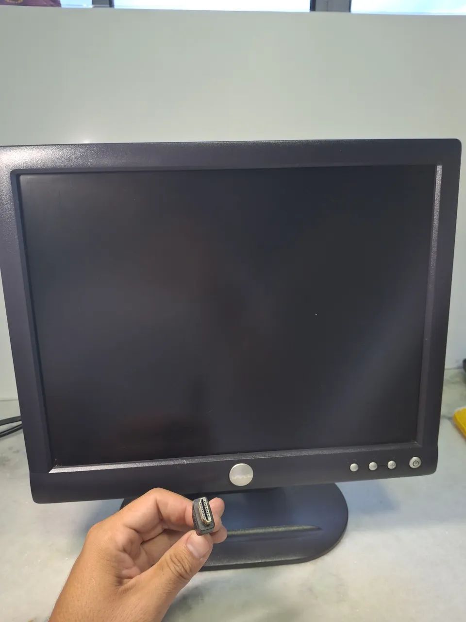 MONITOR DELL 15"  + TECLADO DELL- VGA/ HDMI + CABOS - IMPECÁVEL - Foto 3