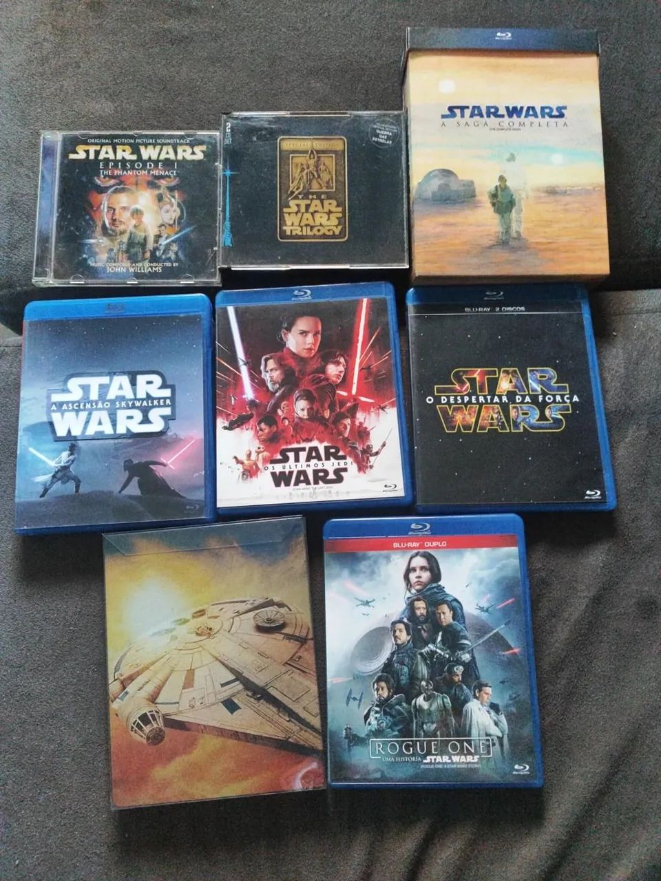 Coleção completa Blu Ray Star Wars 