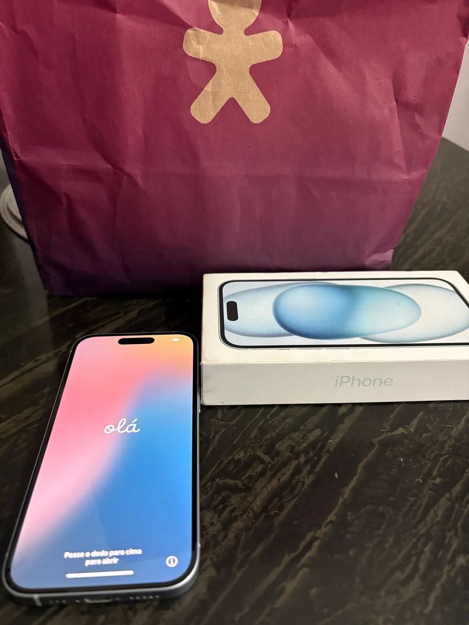Iphone 15 128GB Branco - Foto 2
