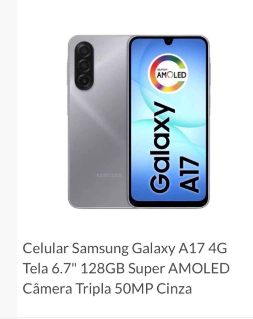 SAMSUNG A17 CELULAR NOVO NA CAIXA  - Foto 5