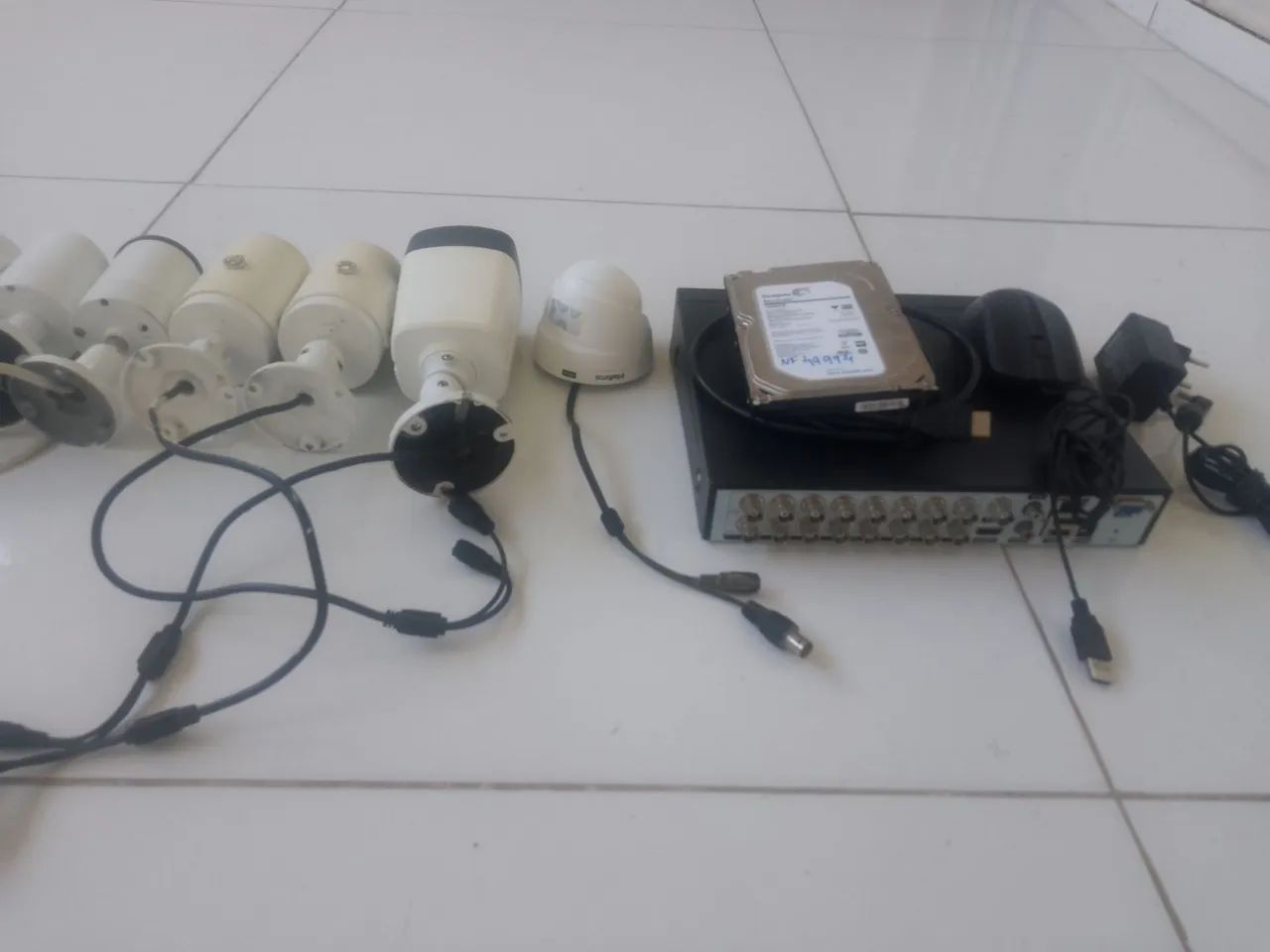 DVR 16canais com 7camaras - Foto 2