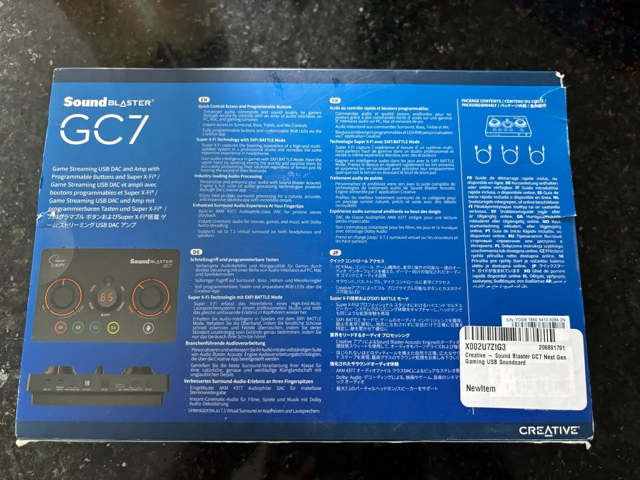 Placa de som Creative Sound Blaster GC7 - Foto 5