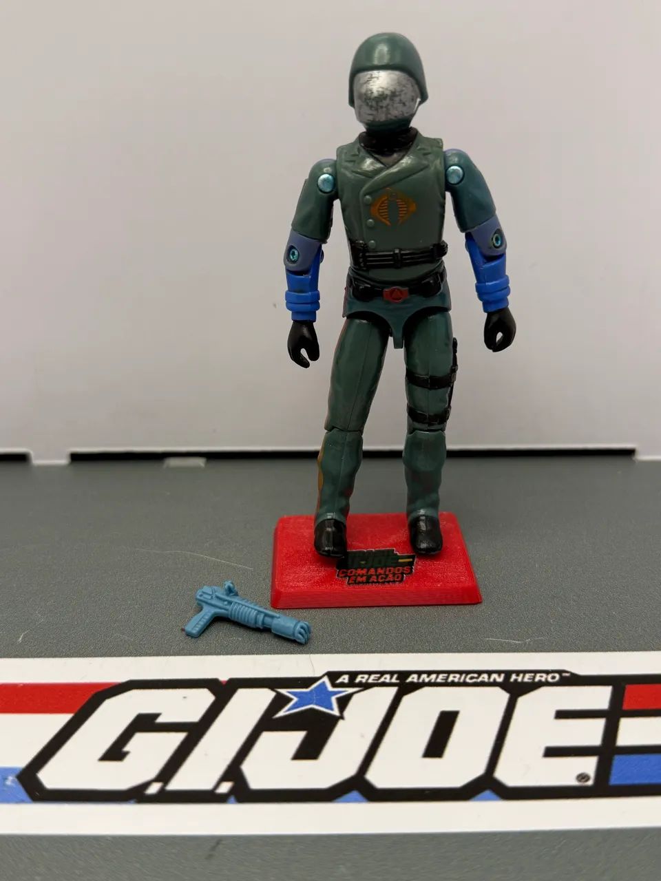 Gi Joe Cobra Commander - 1983 - Comandos em ação 