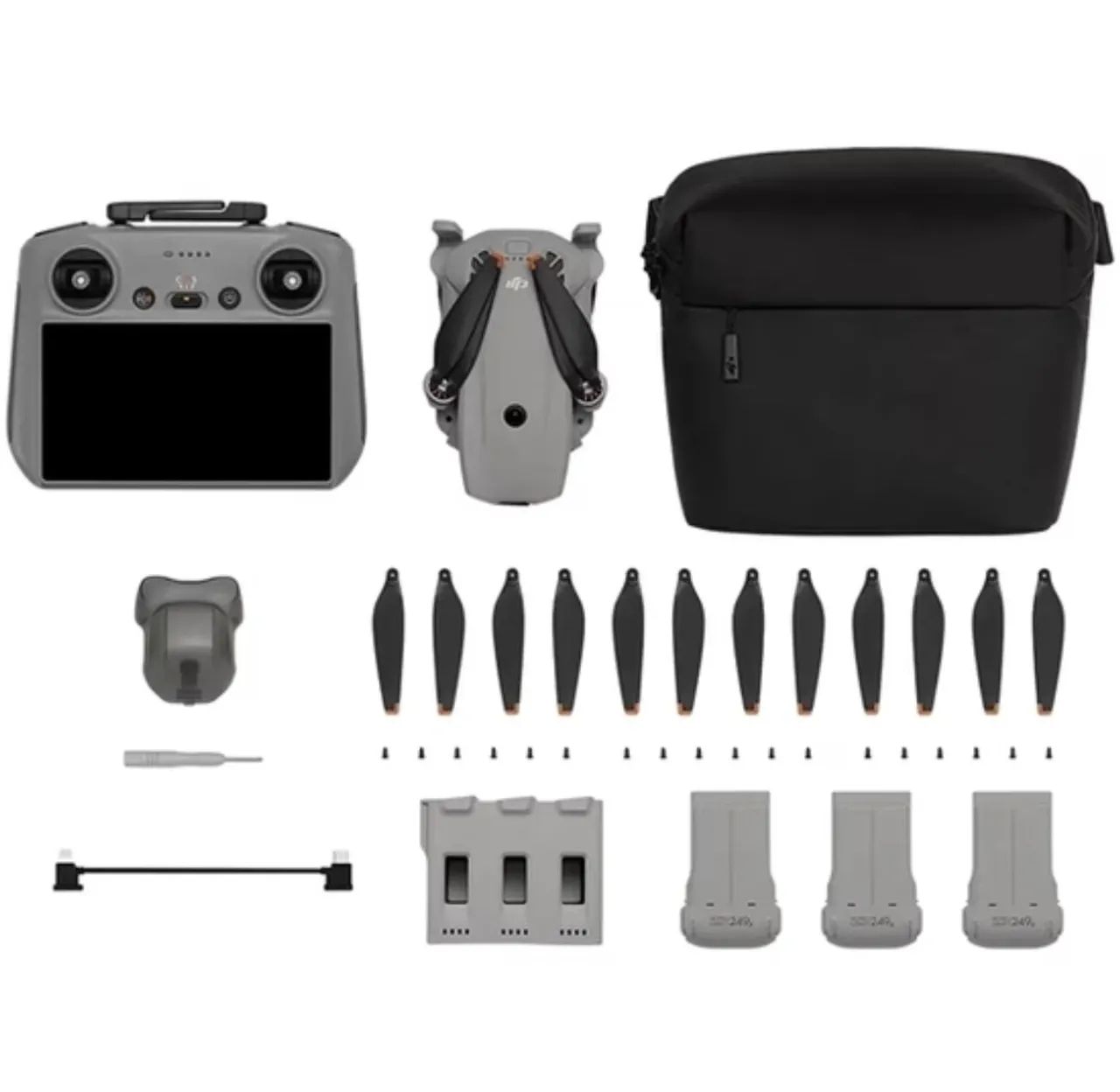 Drone dji mini 5 pro combo plus bateria 52 min novo - Foto 2